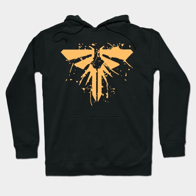 The Last Of Us - Firefly (Gold) Hoodie by Basicallyimbored